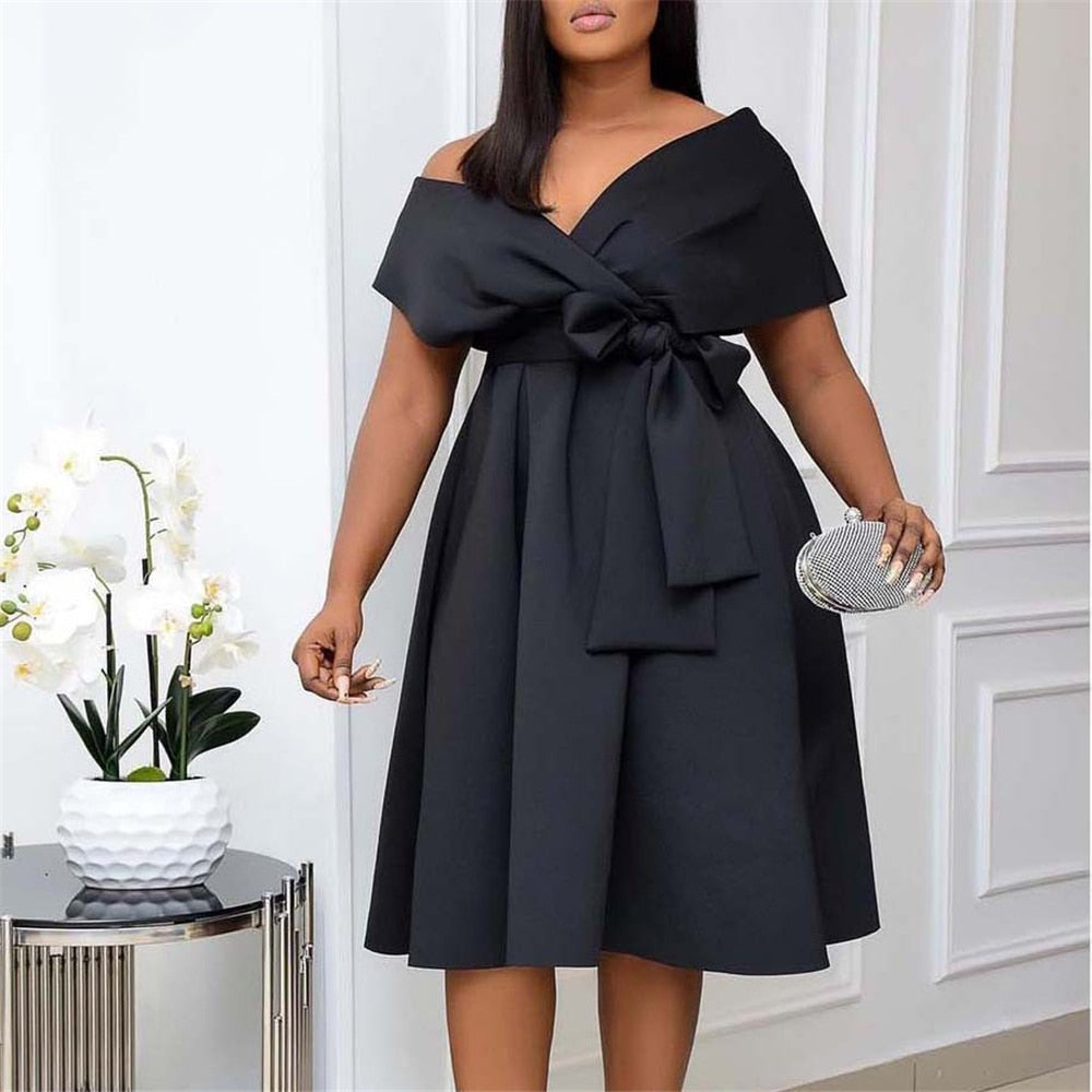 Robe minimaliste noire