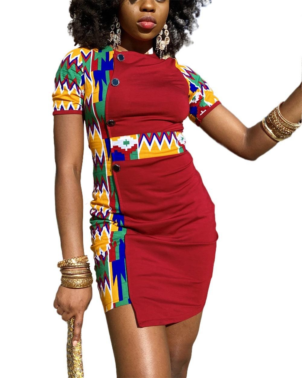 Robe africaine en pagne 2023