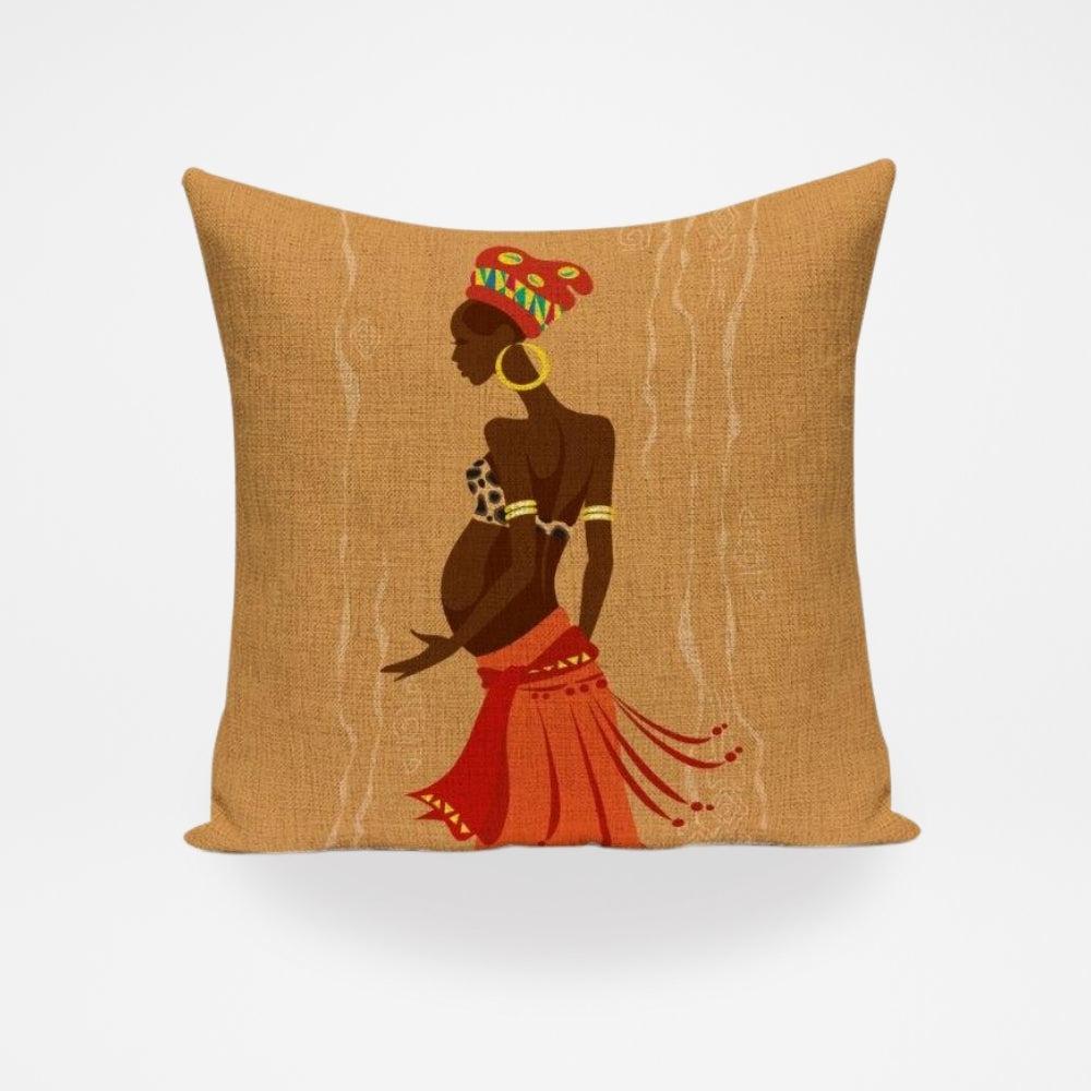 Coussin africain confortable 
